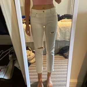 Agolde - White dressed jeans